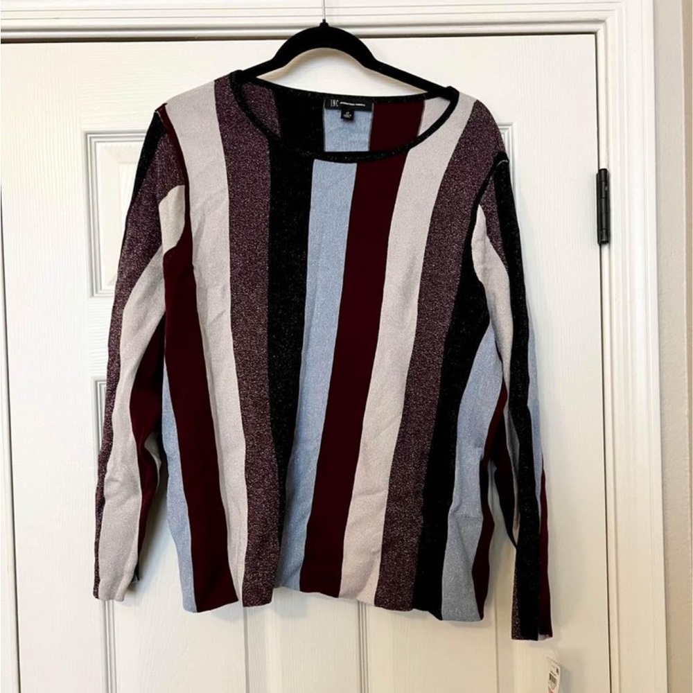 FINAL PRICE - NWT striped INC sweater🌈